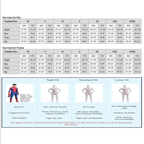 Spider-Man Unisex Spandex Costumes Adult 3D - Picture 11 of 11